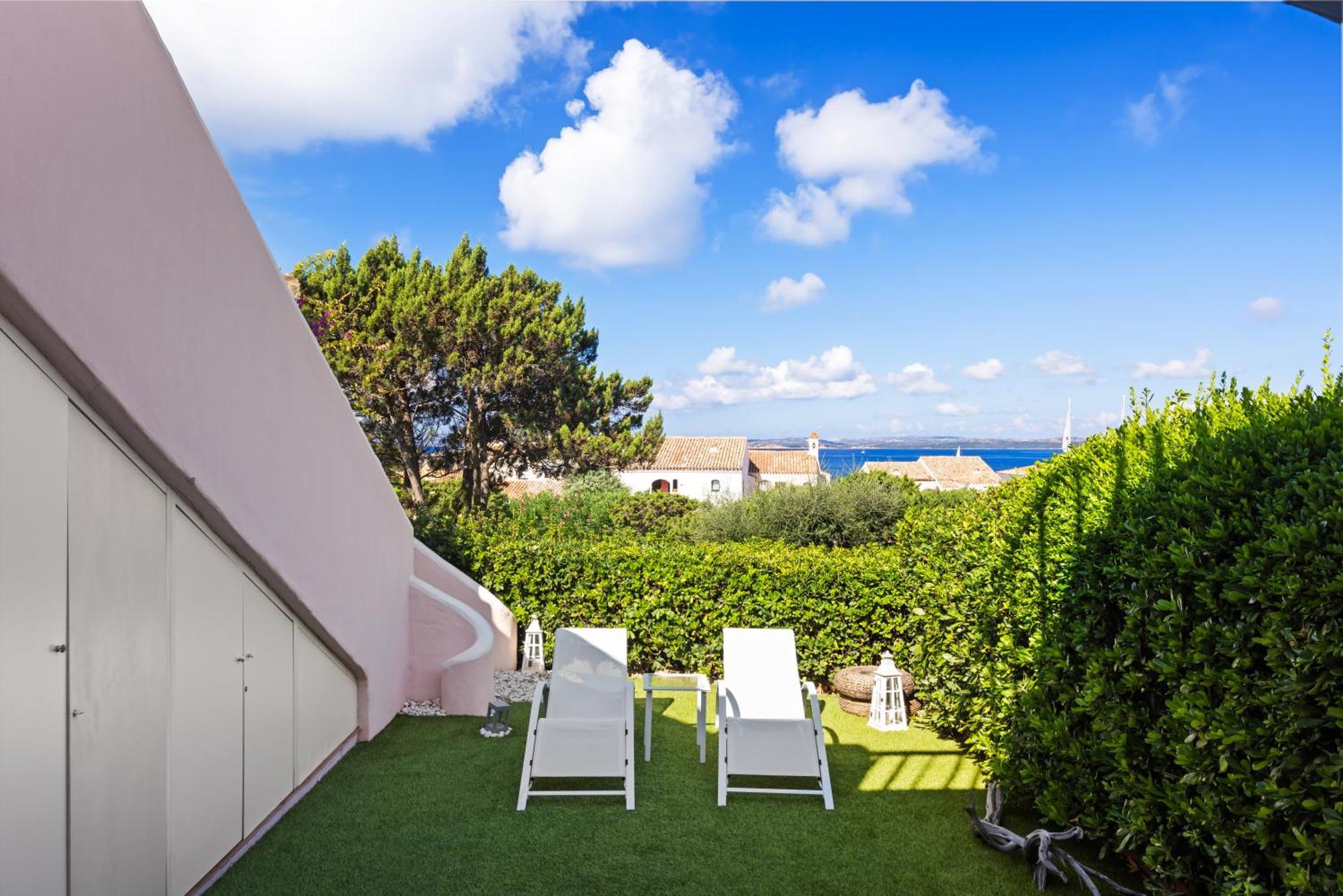 Porto Cervo Cala Del Faro, Villetta Con Giardino E Rooftop Capo Ferro Luaran gambar
