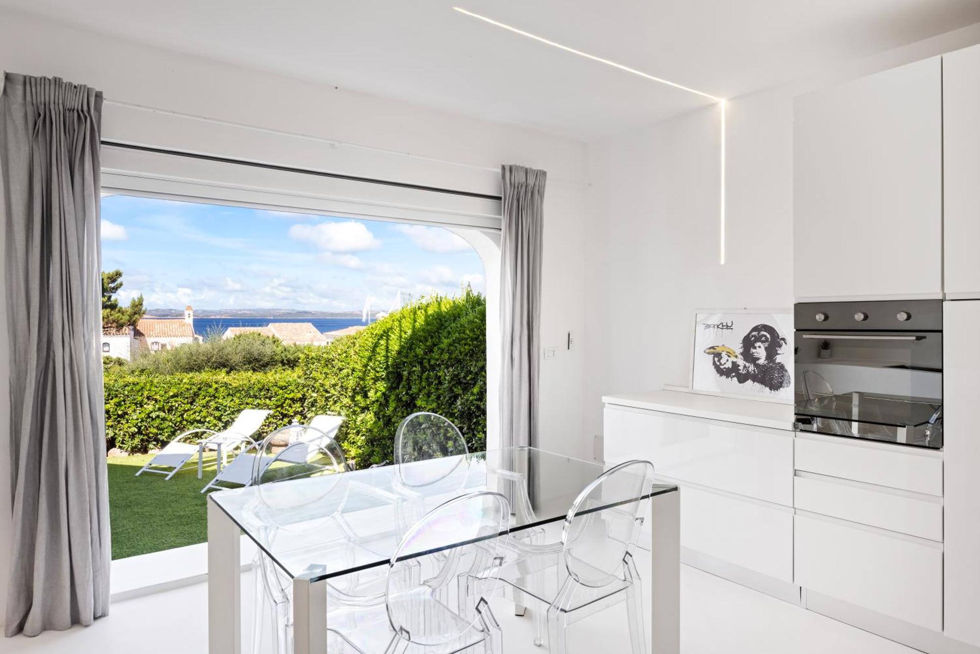 Porto Cervo Cala Del Faro, Villetta Con Giardino E Rooftop Capo Ferro Luaran gambar
